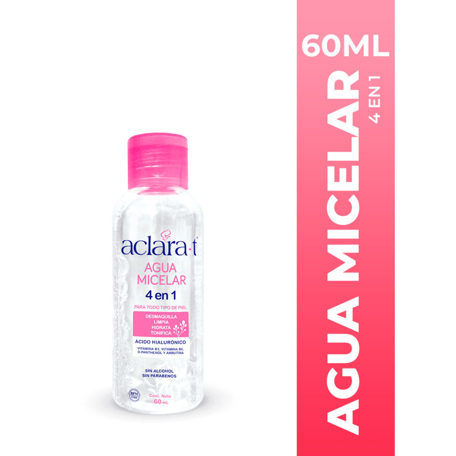 ACLARA T - AGUA MICELAR 4 EN 1 60 ML