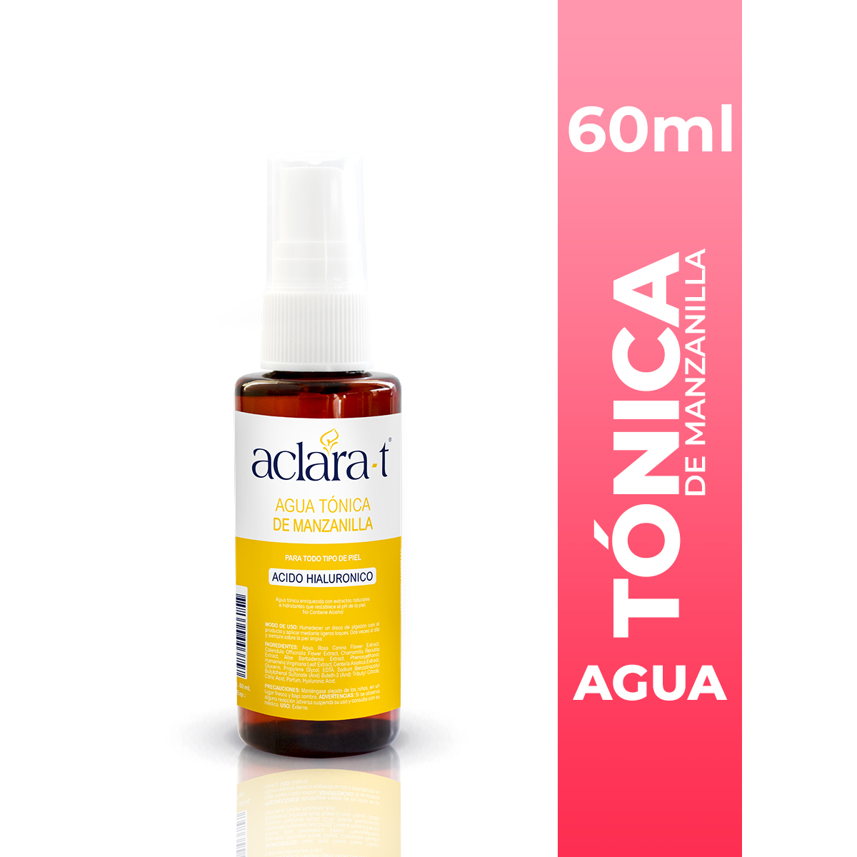 ACLARA T - AGUA TONICA MANZANILLA