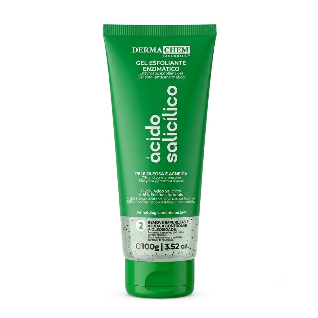 DERMACHEM - GEL EXFOLIANTE ACIDO SALICILICO SECATIVO