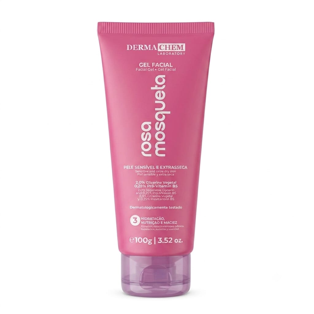 DERMACHEM - GEL FACIAL ROSA MOSQUETA