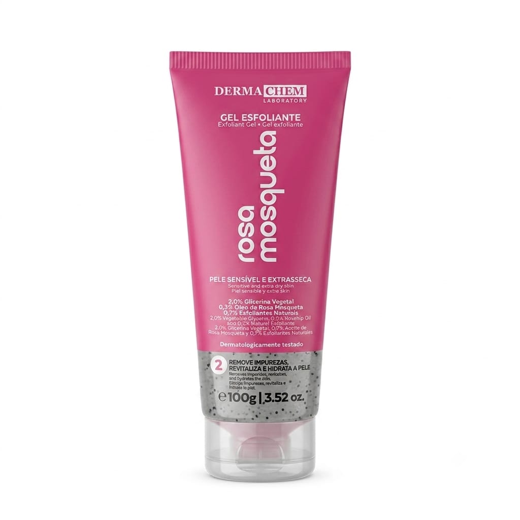 DERMACHEM - GEL EXFOLIANTE ROSA MOSQUETA