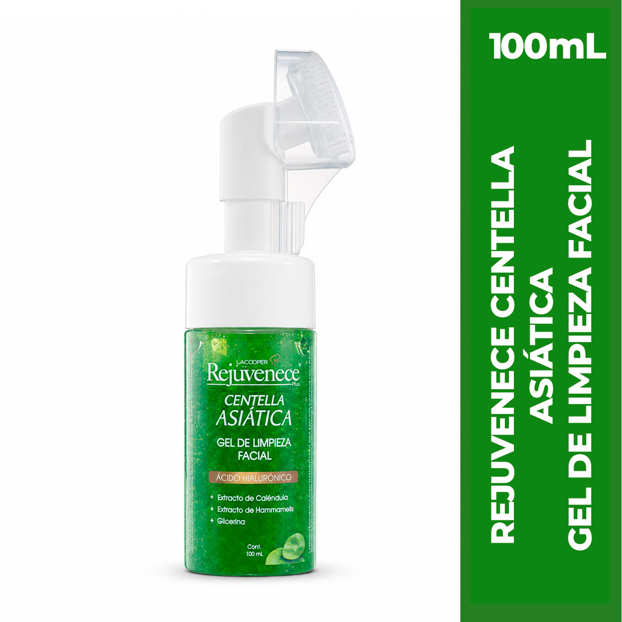 REJUVENECE - GEL DE LIMPIEZA FACILA CENTELLA ASIATICA