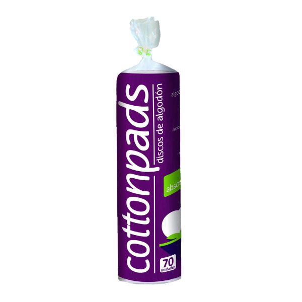 COTTON PADS 100% 70 UNI