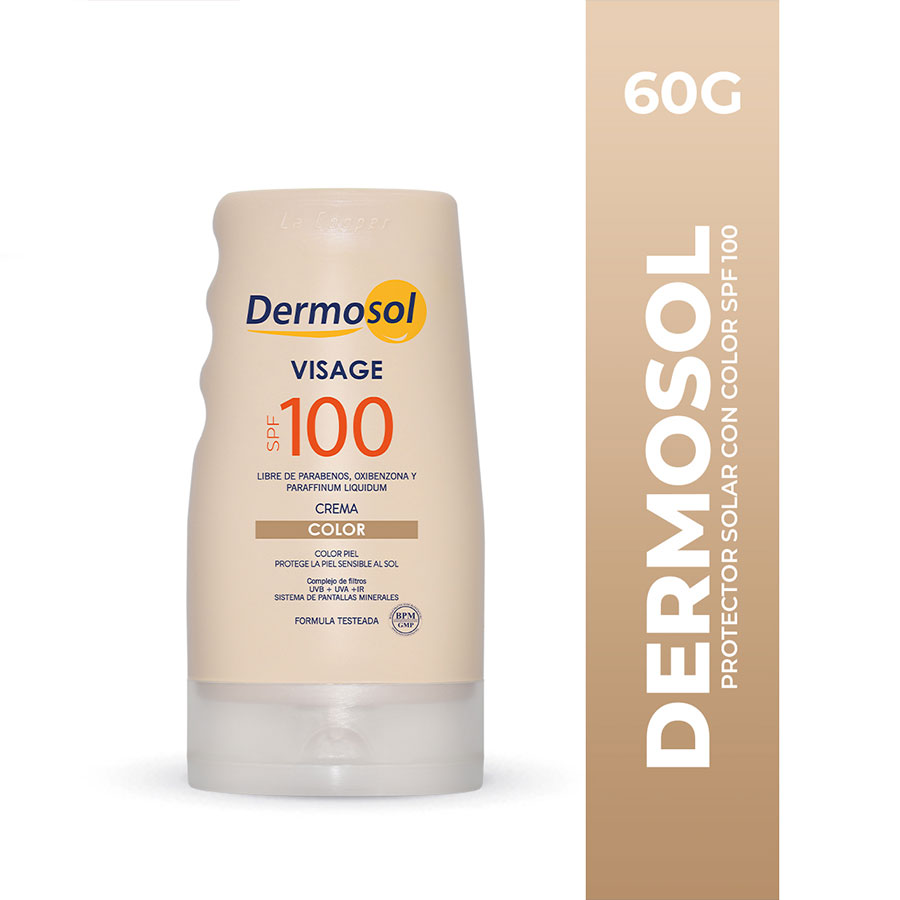 DERMOSOL- BLOQUEADOR CON COLOR 60 GR